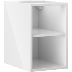 MEXEN - Box-A otvorená skrinka s policou 30, biela lesk (91AX2-0300-470-0-00)