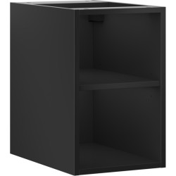 MEXEN - Box-A otvorená skrinka s policou 30, čierna mat (91AX2-0300-470-0-71)