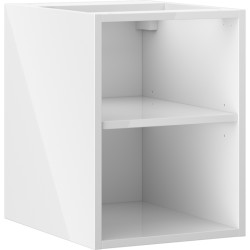 MEXEN - Box-A otvorená skrinka s policou 35, biela lesk (91AX2-0350-470-0-00)