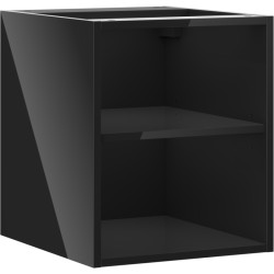 MEXEN - Box-A otvorená skrinka s policou 40, čierna lesk (91AX2-0400-470-0-70)