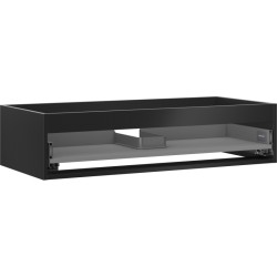 MEXEN - Box-A skrinka pre umývadlo 100, 1 šuplík, čierna mat (91AX0-1000-235-1-71)