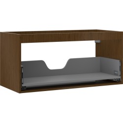 MEXEN - Box-A skrinka pre umývadlo 100, 1 šuplík, orech (91AX0-1000-470-1-86)