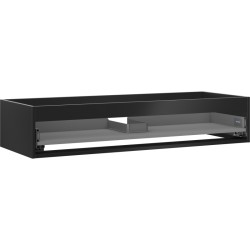 MEXEN - Box-A skrinka pre umývadlo 120, 1 šuplík, čierna mat (91AX0-1200-235-1-71)