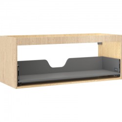 MEXEN - Box-A skrinka pre umývadlo 120, 1 šuplík, dub (91AX0-1200-470-1-81)