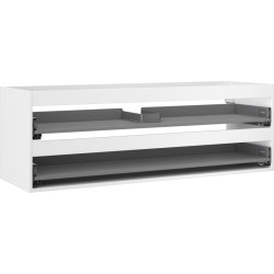 MEXEN - Box-A skrinka pre umývadlo 140, 2 zásuvky, biela mat (91AX0-1400-470-2-01)