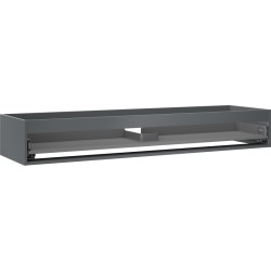 MEXEN - Box-A skrinka pre umývadlo 160, 1 šuplík, grafit mat (91AX0-1600-235-1-66)