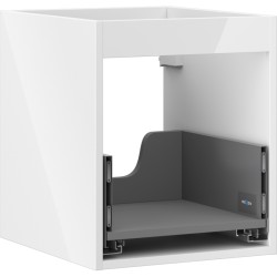 MEXEN - Box-A skrinka pre umývadlo 40, 1 šuplík, biela lesk (91AX0-0400-470-1-00)