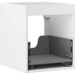 MEXEN - Box-A skrinka pre umývadlo 40, 1 šuplík, biela mat (91AX0-0400-470-1-01)