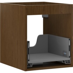 MEXEN - Box-A skrinka pre umývadlo 40, 1 šuplík, orech (91AX0-0400-470-1-86)