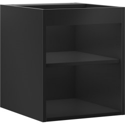 MEXEN - Box-A skrinka pre umývadlo 40, čierna mat (91AX1-0400-470-1-71)