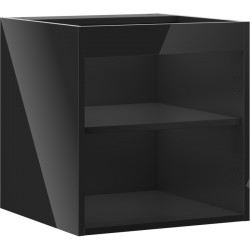 MEXEN - Box-A skrinka pre umývadlo 45, čierna lesk (91AX1-0450-470-1-70)