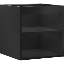 MEXEN - Box-A skrinka pre umývadlo 45, čierna mat (91AX1-0450-470-1-71)