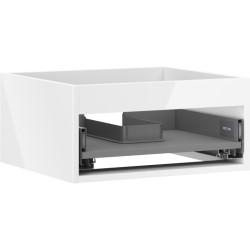 MEXEN - Box-A skrinka pre umývadlo 50, 1 šuplík, biela lesk (91AX0-0500-235-1-00)