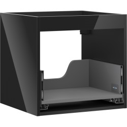 MEXEN - Box-A skrinka pre umývadlo 50, 1 šuplík, čierna lesk (91AX0-0500-470-1-70)