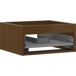 MEXEN - Box-A skrinka pre umývadlo 50, 1 šuplík, orech (91AX0-0500-235-1-86)