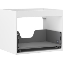 MEXEN - Box-A skrinka pre umývadlo 60, 1 šuplík, biela mat (91AX0-0600-470-1-01)