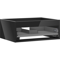 MEXEN - Box-A skrinka pre umývadlo 60, 1 šuplík, čierna lesk (91AX0-0600-235-1-70)