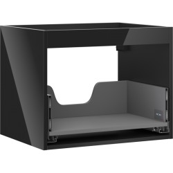 MEXEN - Box-A skrinka pre umývadlo 60, 1 šuplík, čierna lesk (91AX0-0600-470-1-70)