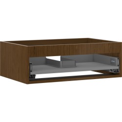 MEXEN - Box-A skrinka pre umývadlo 70, 1 šuplík, orech (91AX0-0700-235-1-86)