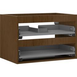 MEXEN - Box-A skrinka pre umývadlo 70, 2 zásuvky, orech (91AX0-0700-470-2-86)