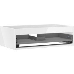 MEXEN - Box-A skrinka pre umývadlo 80, 1 šuplík, biela lesk (91AX0-0800-235-1-00)