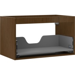 MEXEN - Box-A skrinka pre umývadlo 80, 1 šuplík, orech (91AX0-0800-470-1-86)