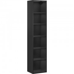 MEXEN - Box-A skrinka vysoká - stĺp 35, čierna mat (91AX1-1600-300-1-71)