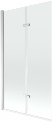 MEXEN - Castor vaňová zástena 2-krídlo 100x150, transparent, chróm (892-100-002-01-00)