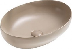 MEXEN - Cornelia umývadlo na dosku 50x36, cappuccino mat (21885064)