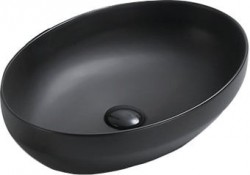 MEXEN - Cornelia umývadlo na dosku 50x36, čierna mat (21885085)