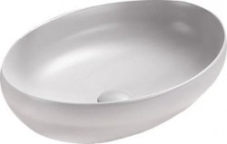 MEXEN - Cornelia umývadlo na dosku 50x36, sivá mat (21885067)