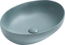 MEXEN - Cornelia umývadlo na dosku 50x36, svetlo zelená mat (21885048)