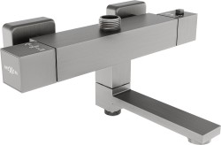 MEXEN - Cube batéria termostatická vaňová/ sprchová grafit (77910-66)