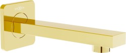 MEXEN - Cube nástenná výtoková hubica, zlato (79370-50)