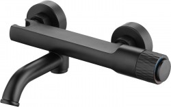 MEXEN - Diamond vaňová batéria, čierna (71530-70)