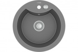 MEXEN - Diego granitový drez 1-miska 488x480 mm, sivá (6512481000-71)