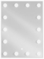MEXEN - Dona zrkadlo s osvetlením 60 x 80 cm, LED 600 (9818-060-080-611-00)
