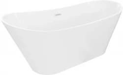 MEXEN - DORA voľne stojaca vaňa 160x75, biela bez krytky prepadu a zátky (52071607500-SS)