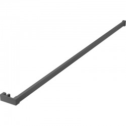 MEXEN - Držiak na uteráky pre sprchovú zástenu, grafit metal (800-06-95)