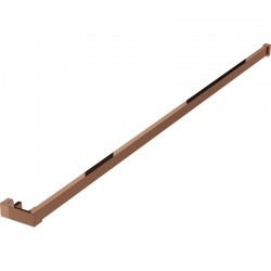 MEXEN - Držiak na uteráky pre sprchovú zástenu, ružové zlato (800-06-60)