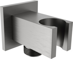 MEXEN - Držiak sprchy Cube, pevný, s vyústením, grafit (79300-66)