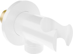 MEXEN - Držiak sprchy Kai, pevný, s vyústením, biela (79301-20)