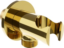 MEXEN - Držiak sprchy Kai, pevný, s vyústením, zlato (79301-50)