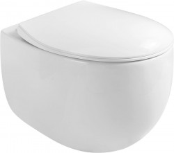 MEXEN - Egg Závesná WC misa vrátane sedátka s slow-slim, Duroplastu, biela (30245000)