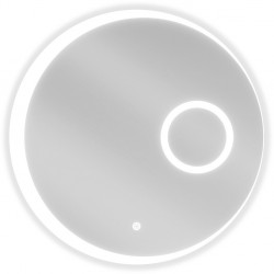 MEXEN - Ella zrkadlo s osvetlením s kozmetickým zrkadlom, 60, LED 600 (9811-060-060-611-00)