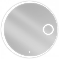 MEXEN - Ella zrkadlo s osvetlením s kozmetickým zrkadlom, 90, LED 600 (9811-090-090-611-00)