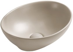MEXEN - Elza umývadlo na dosku 40 x 33, béžová mat (21014066)
