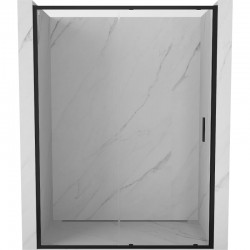 MEXEN - Exo posuvné sprchové dvere 140, transparent, čierna (8151-140-000-70-00)