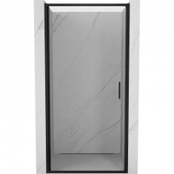 MEXEN - Exo sprchové dvere krídlové 95, transparent, čierna (817-095-000-70-00)