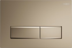 MEXEN - Fenix 09 splachovacie tlačidlo, zlatá /kompatibilné s Geberit Sigma UP300 a UP320 / (600904)